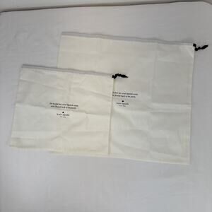 Kate Spade Small And Large Dust Bag Bundle, storage, organizational, designer